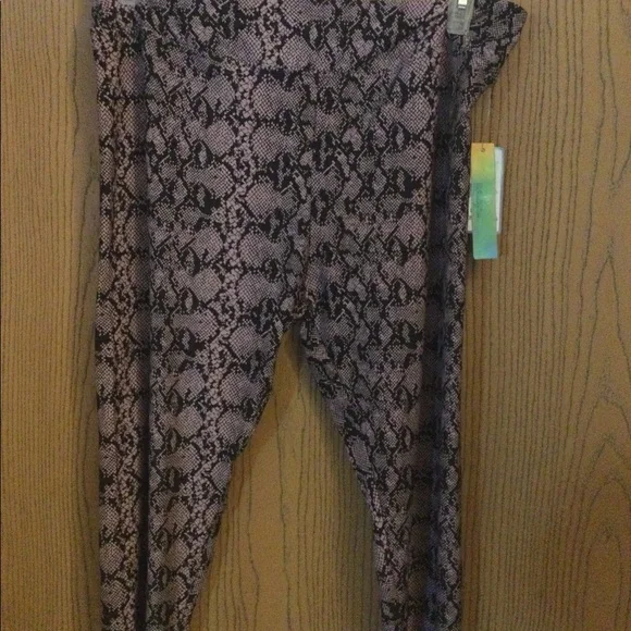 READY yo go purple snakeskin capri 2x new never worn A-14 - Picture 2 of 4